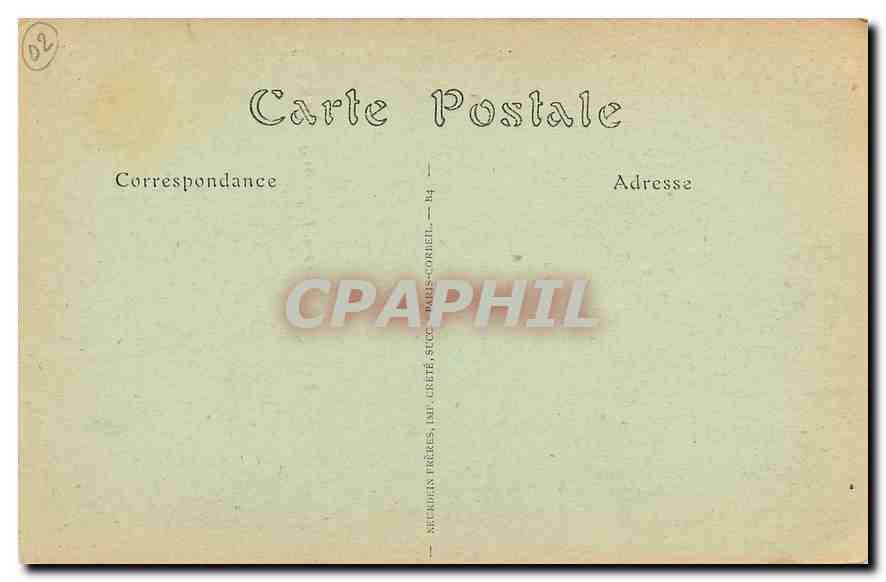 CPA Berry au Bac Aisne La Cote 108 Militaria — Back