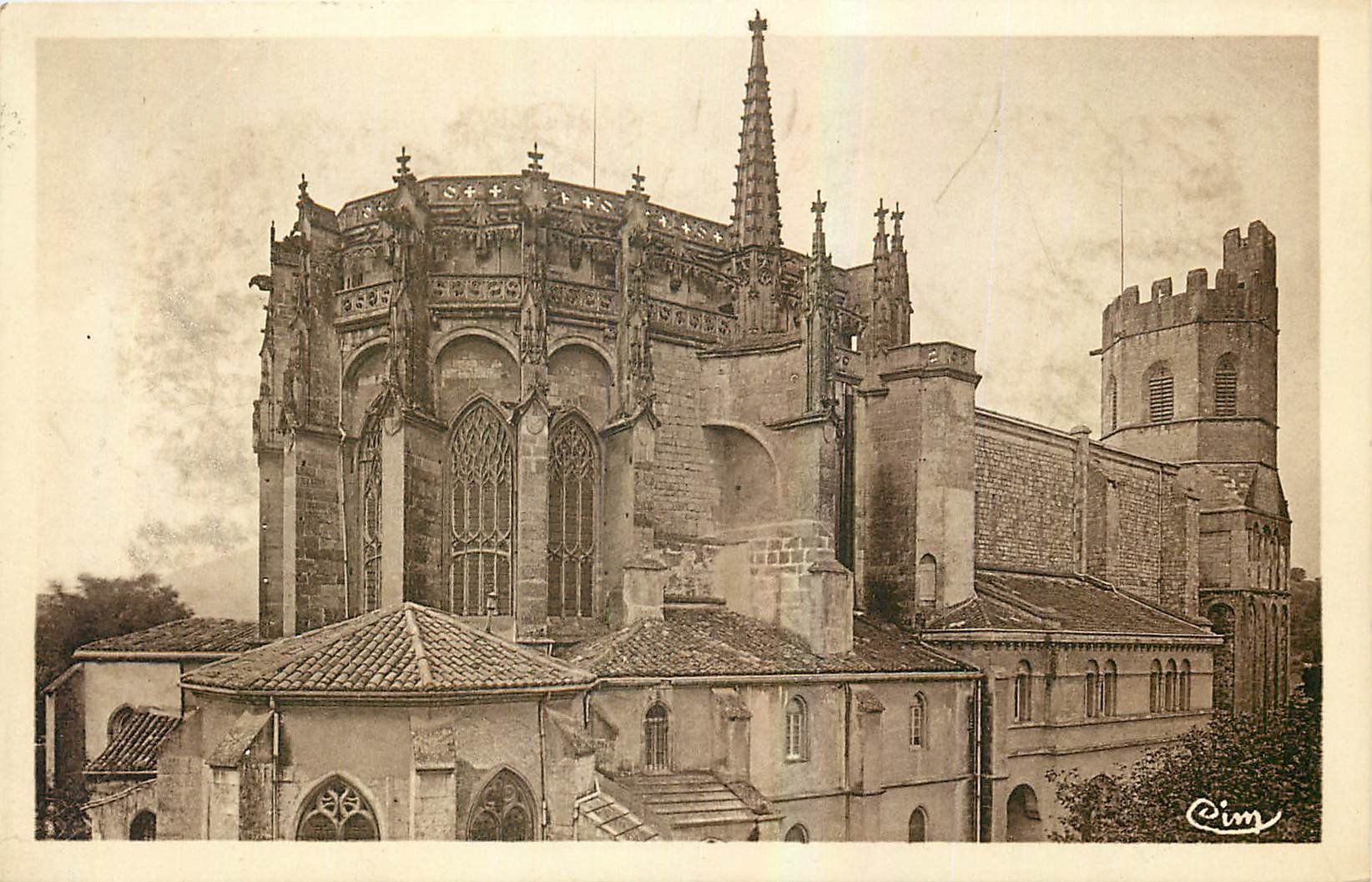 Viviers-sur-Rhône — La Cathédrale et le Clocher — Cim
