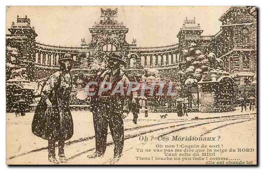CPA Oh Ces Meridionaux Marseille