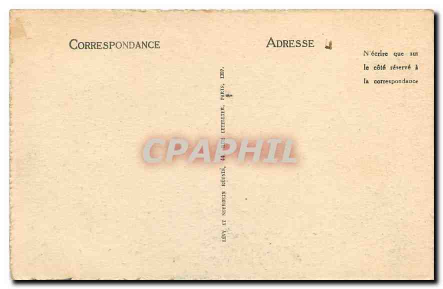 CPA Le Puy Vue prise du Mont Ronzon  — Rückseite