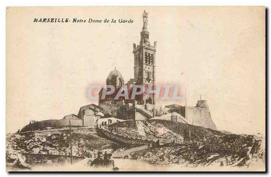 CPA Marseille Notre Dame de la Garde 