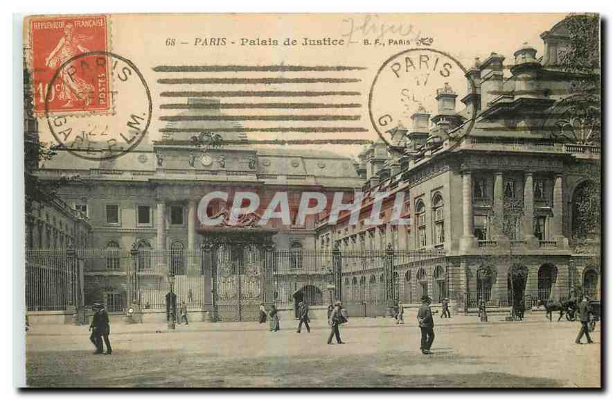 CPA Paris Palais de Justice 