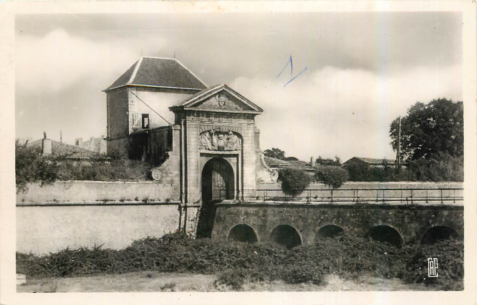 CPM St Martin de Re Porte Campani 