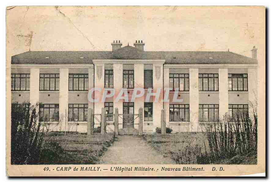 CPA Camp de Mailly L'Hopital Militaire Militaria