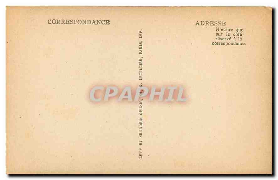 CPA Auxerre Eglise Saint Pierre Ancien Portail Saint Vincent  — Back