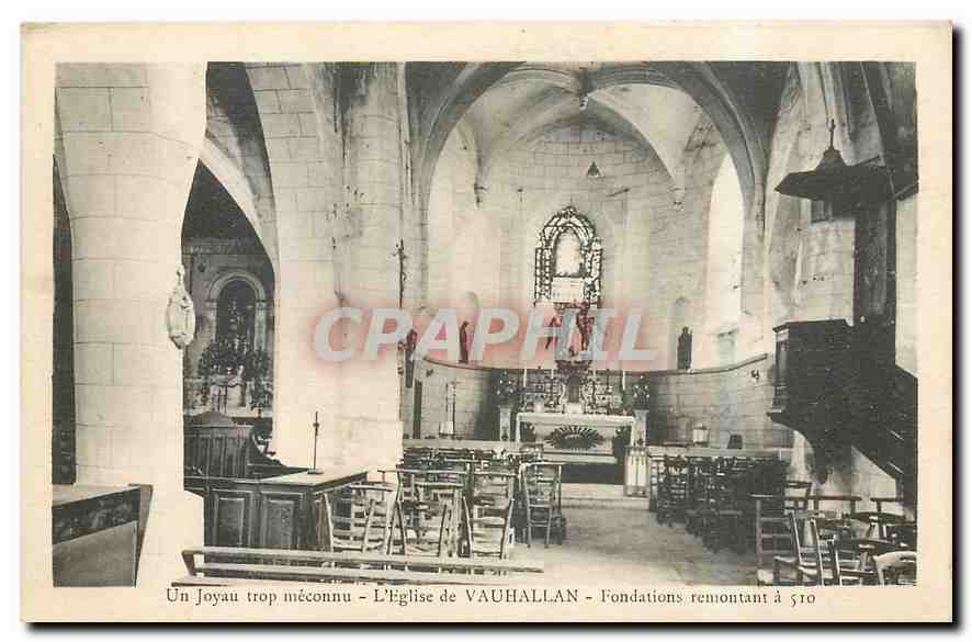CPA Un Joyau trop meconnu L'Eglise de Vauhallan 