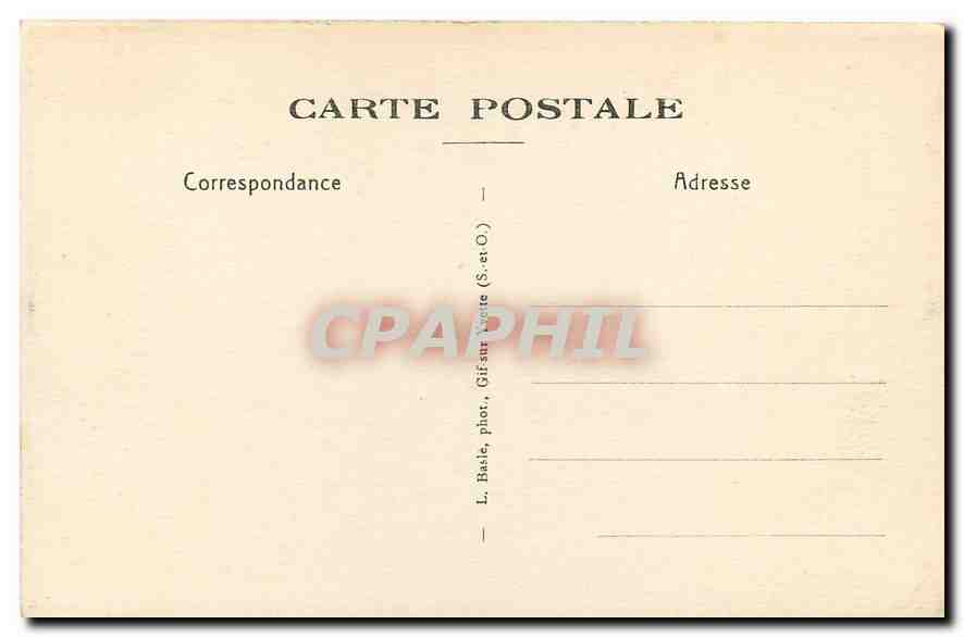 CPA Un Joyau trop meconnu L'Eglise de Vauhallan  — Rückseite