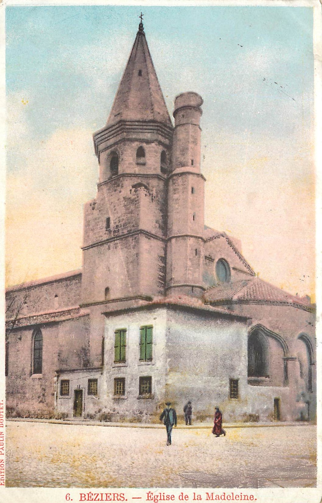 CPA Beziers Eglise de la Madeleine 