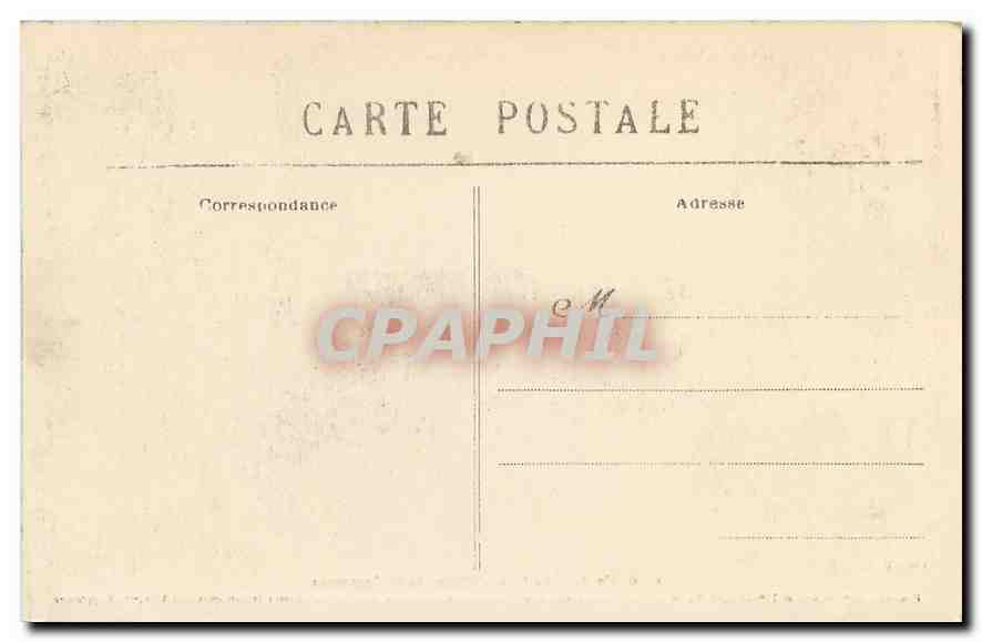 CPA Belfort le Lion  — Rückseite