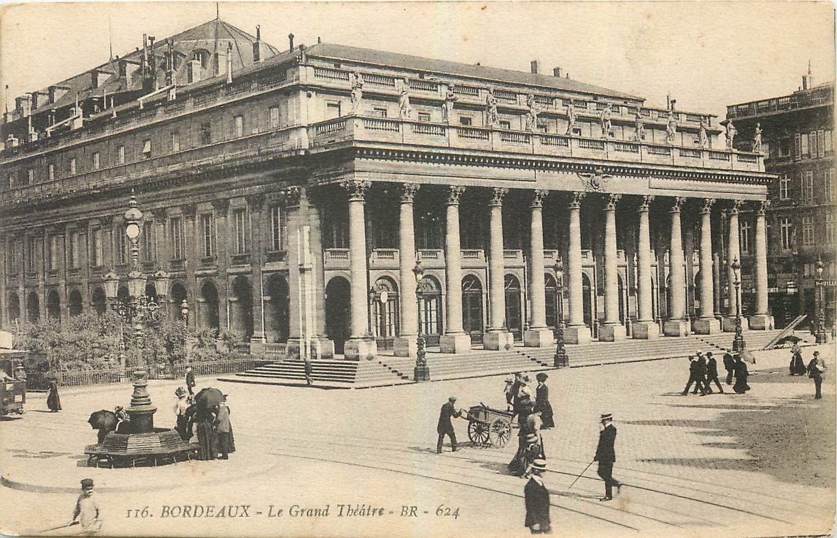 CPA Bordeaux Le Grand Theatre 
