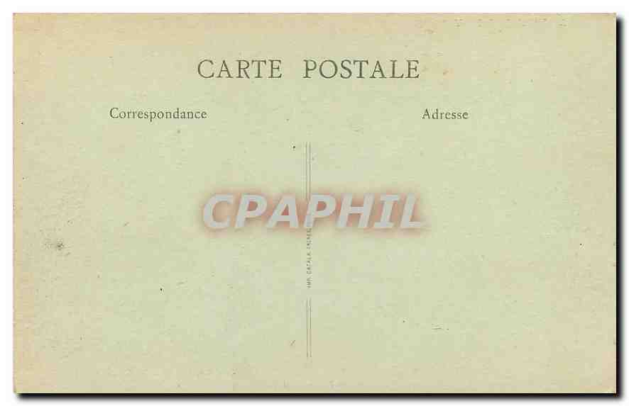 CPA L'Auvergne Illustree Clermont Ferrand Place de la Victoire ancienne Place Royale Statue d'Urbain — Rückseite