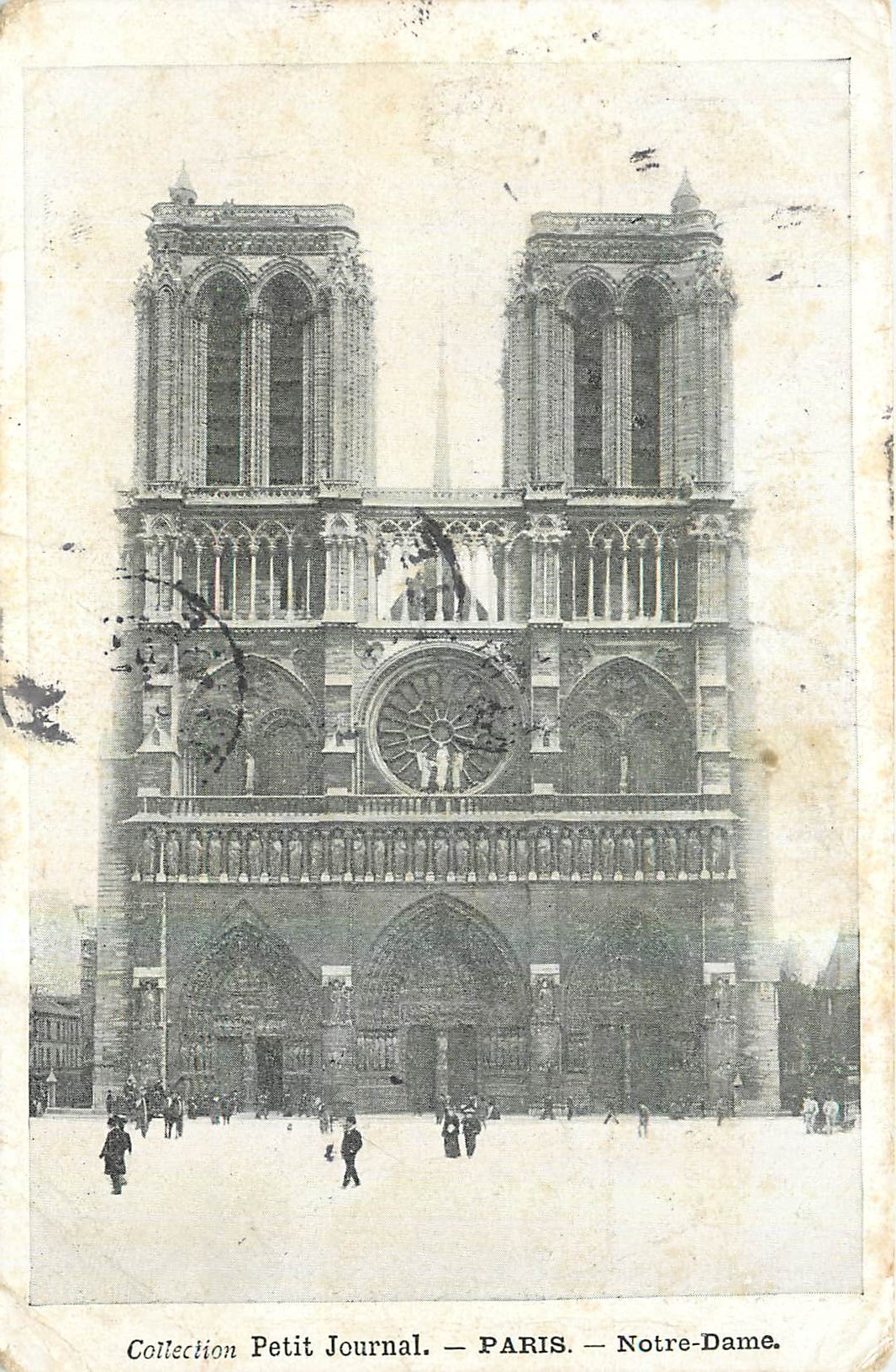 CPA Collection Petit Journal Paris Notre Dame 