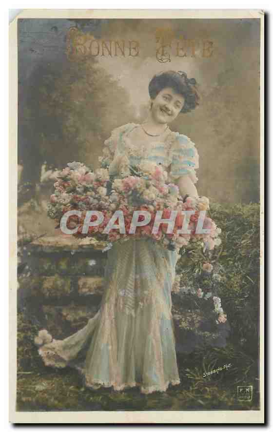 CPA Bonne Fete Femme