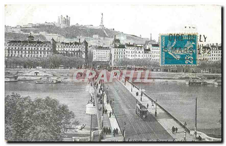 CPA Lyon le pont Lafayette