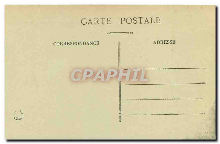 CPA Rochetaillee le vieux Manoir bati au XIV siecle  — Back