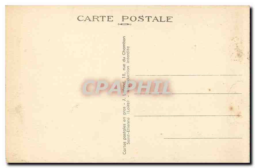 CPA La Loire Illustree Rochetaillee Vue generale  — Back