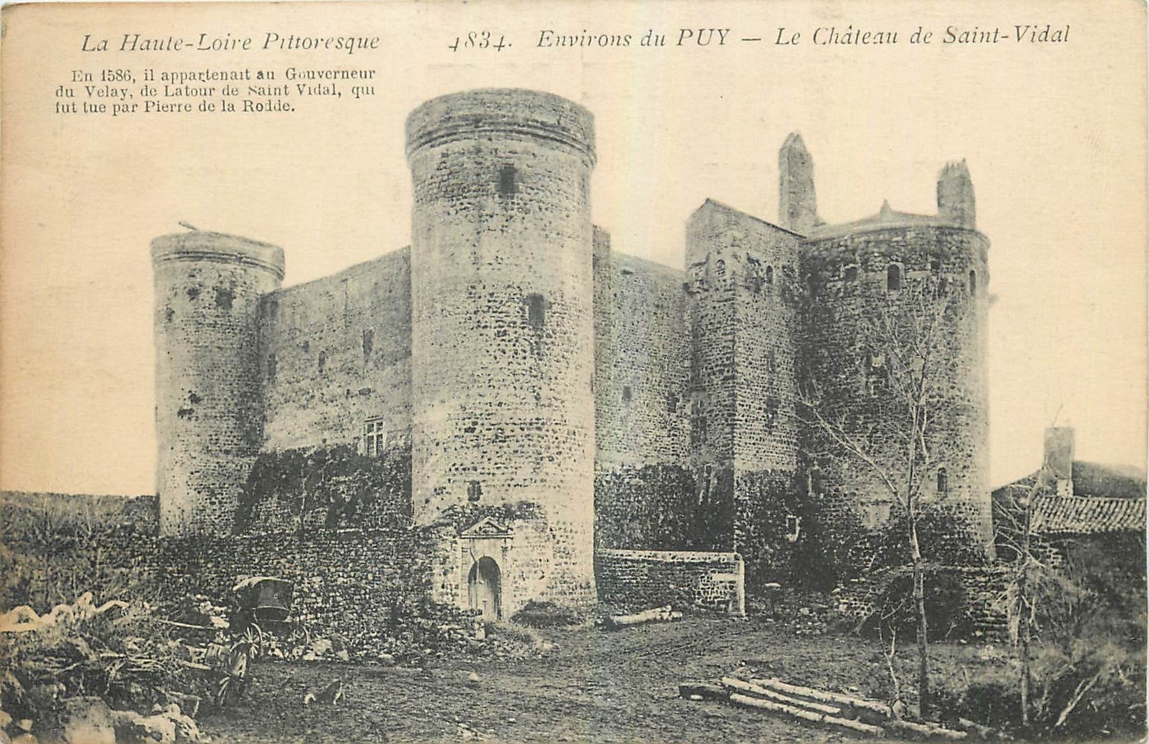 Environ du PUY — Le Château de Saint-Vidal — La Haute-Loire Pittoresque