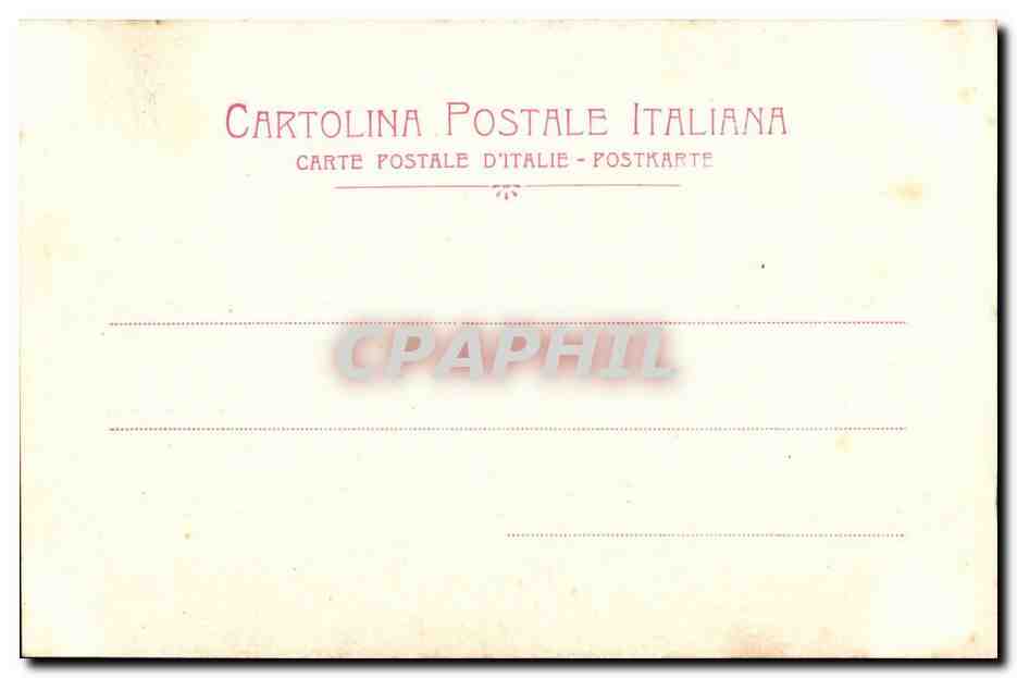 italie Italie Genova S Lorenzo — Rückseite