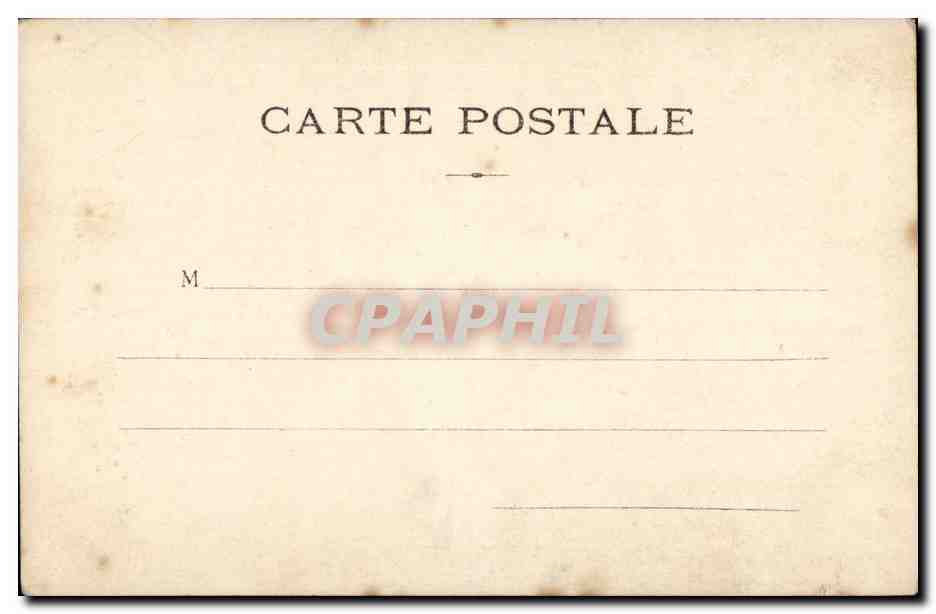 CPA Fantaisie Joyeuses Paques (oeuf) — Rückseite