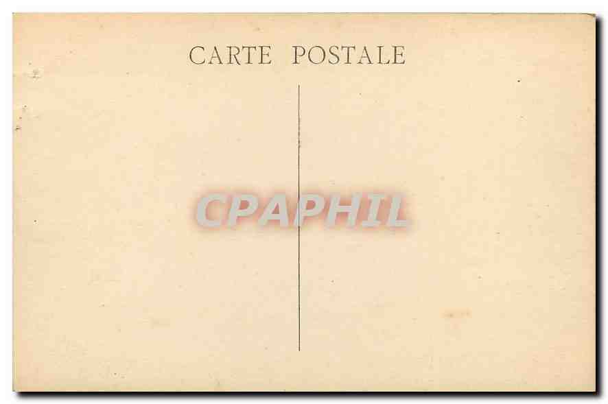 CPA Marseille Fontaine Cantini  — Verso