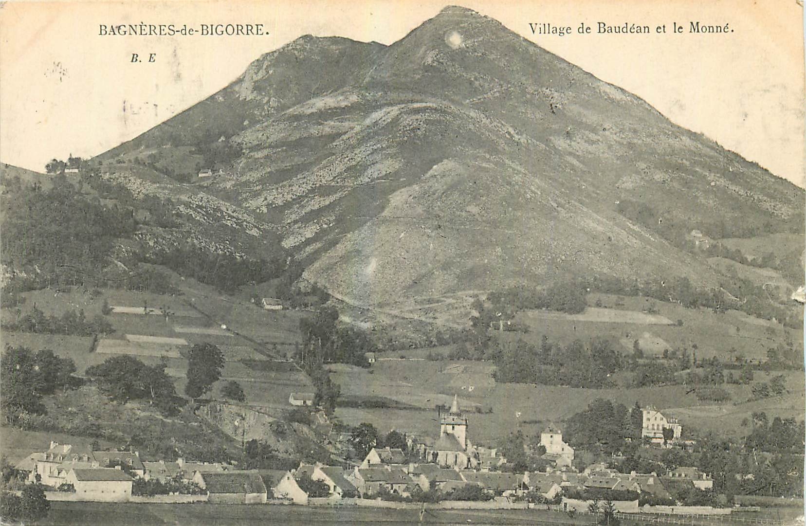 Bagnères-de-Bigorre — Village de Baudéan et le Monné — B. E.
