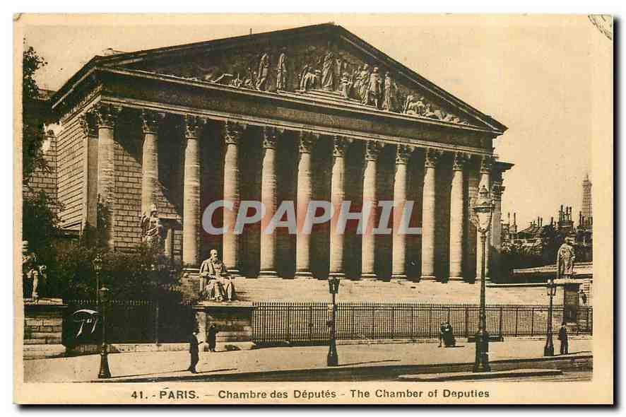 CPA Paris Chambre des Deputes 