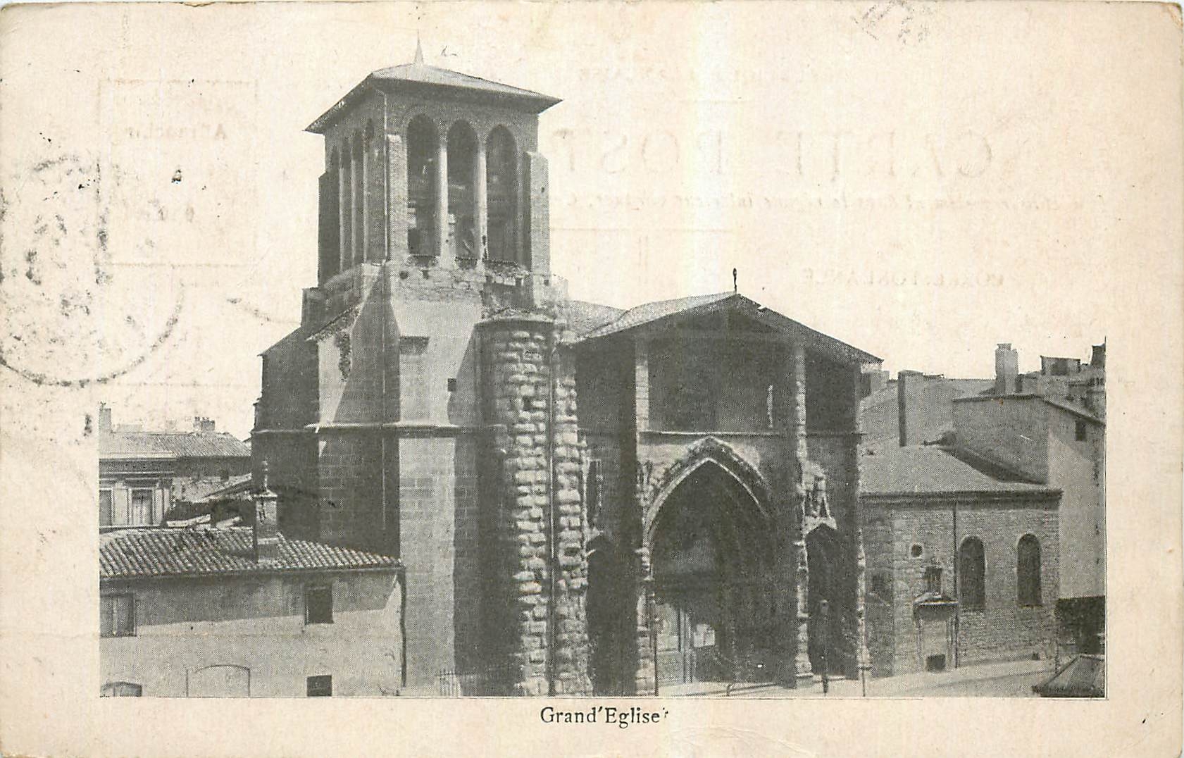 CPA Grand Eglise St Etienne