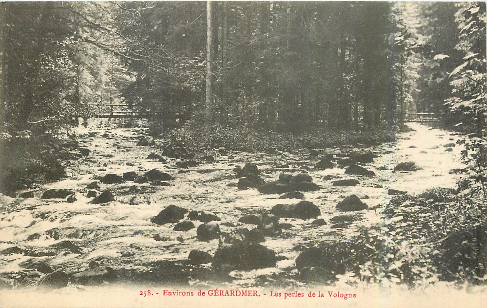 CPA Environs de Gerardmer Les perles de la Vologue 