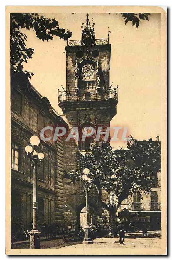 Aix-en-Provence — Tour de l'Horloge — Les Éditions d'Art Yvône, 14 Rue de Béthune