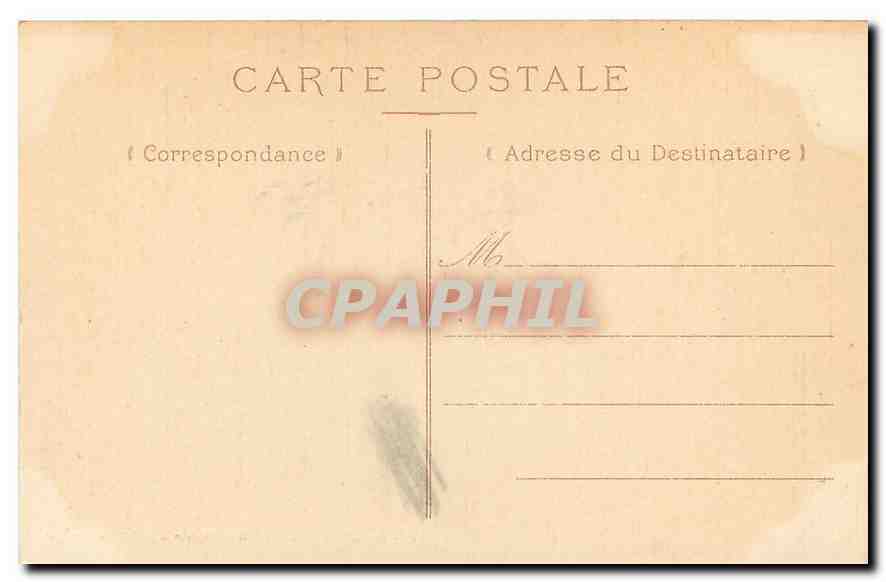 CPA Nevers La Cathedrale Eglise Saint Cyr  — Rückseite