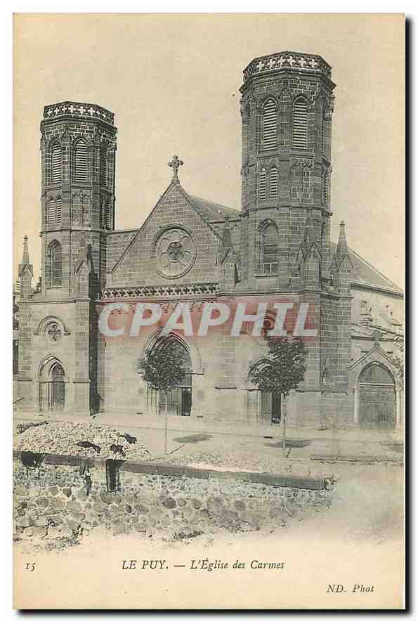 CPA Le Puy L'Eglise des Carmes 