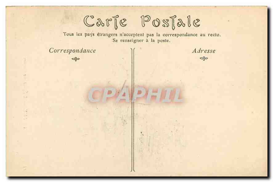 CPA Le Puy L'Eglise des Carmes  — Rückseite
