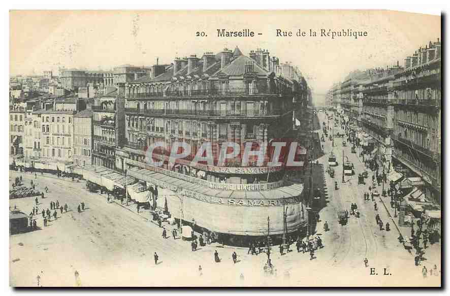 CPA Marseille Rue de la Republique 