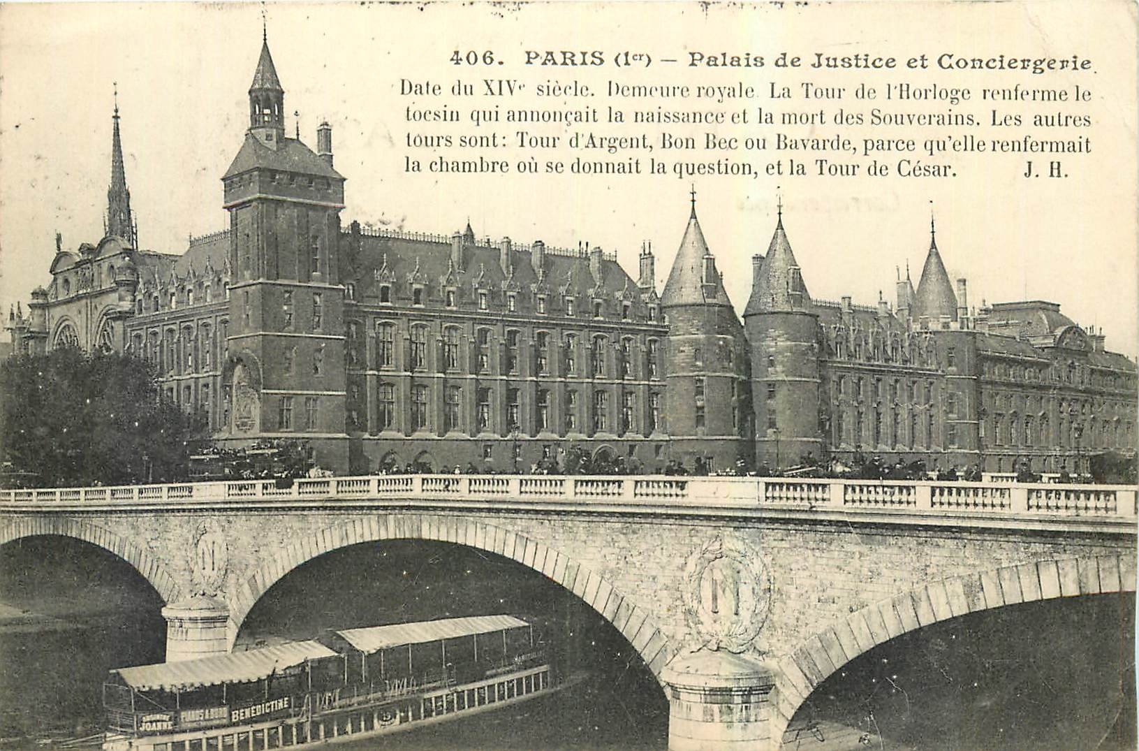 CPA Paris Palais de Justice et Conciergerie 