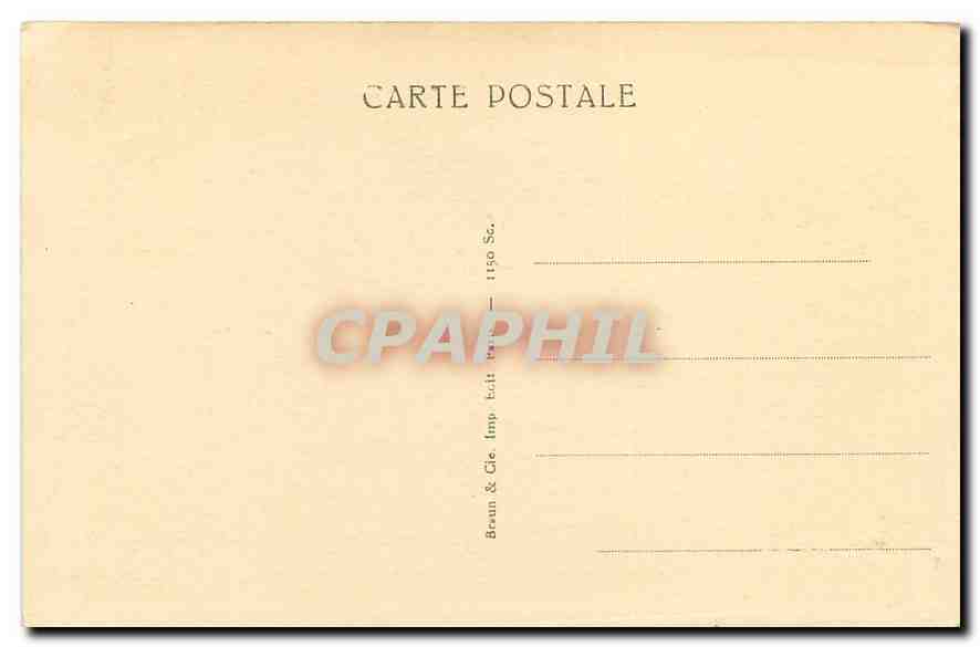 CPA Rome Eglise St Pierre Michel Angelo Moise  — Rückseite