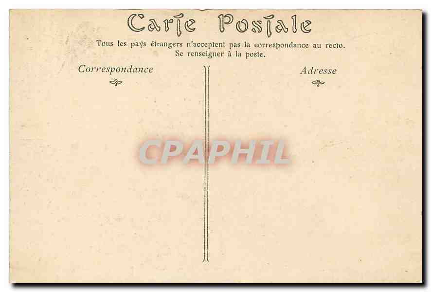 CPA Basilique de Notre Dame du Puy Galerie du Cloitre  — Verso