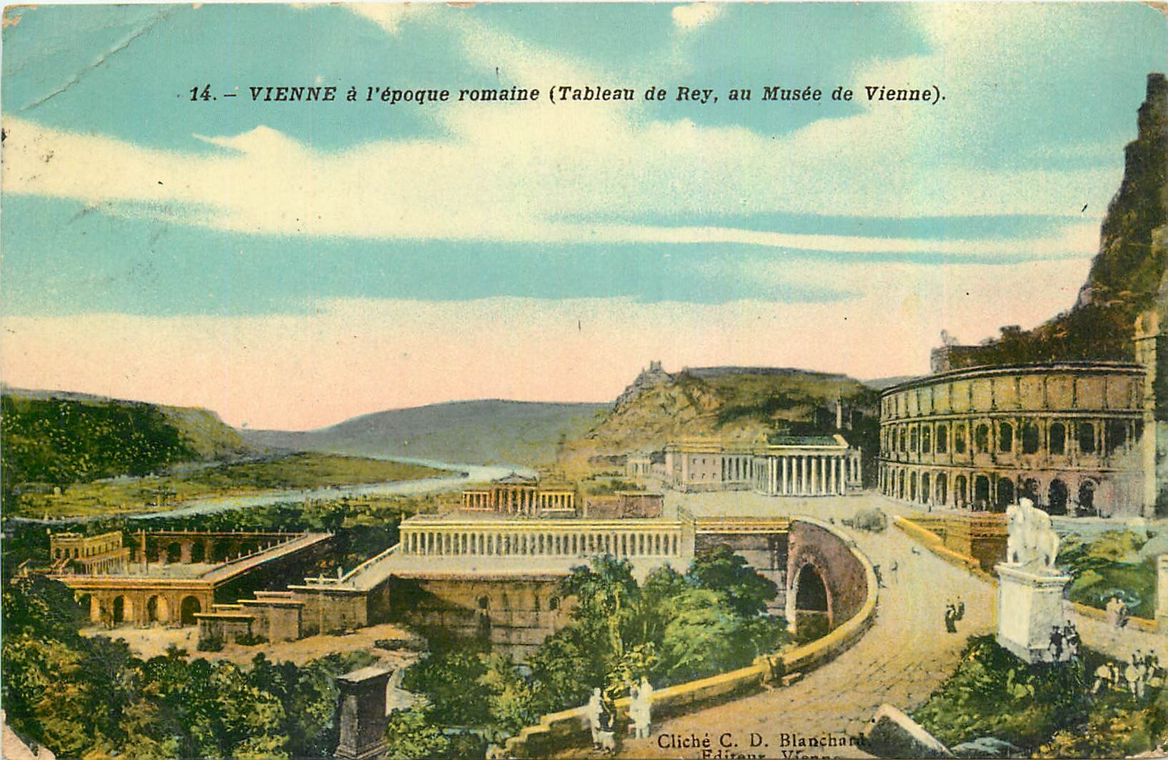 CPA Vienne a l'Epoque romaine Tableau de Rey au Musee de Vienne 