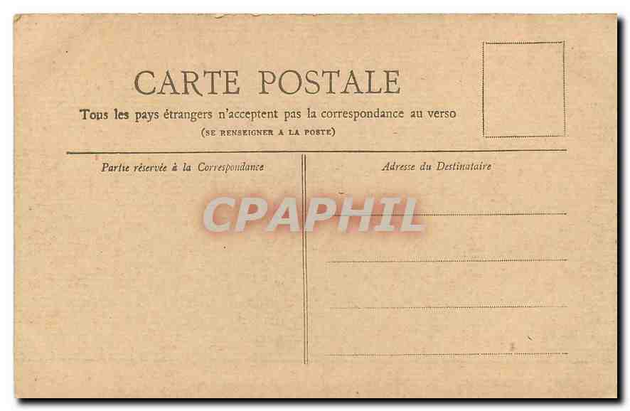 CPA Collection Petit Journal Paris Le Parc Monceau La Naumachie  — Rückseite