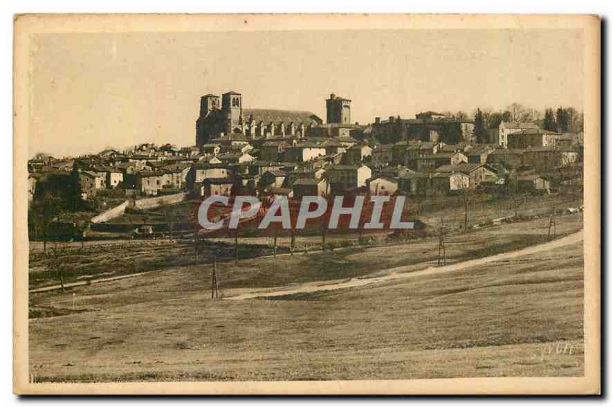 CPA La Douce France La Chaise Dieu Hte Loire Vue generale 
