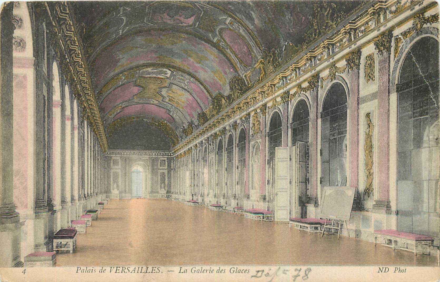Palais de VERSAILLES — La Galerie des Glaces — ND Phot