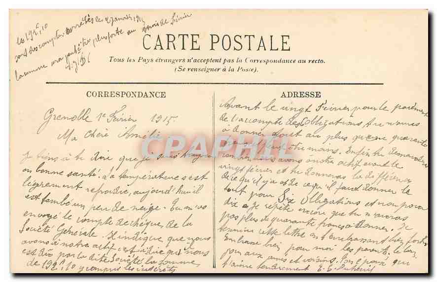 Pont-en-Royans — Les Maisons suspendues — LL — Verso