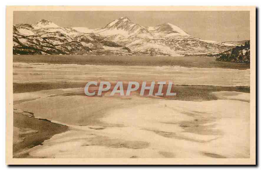CPA La Bouillouse Pyr Or Degel de l'Etang et Pic Peric 