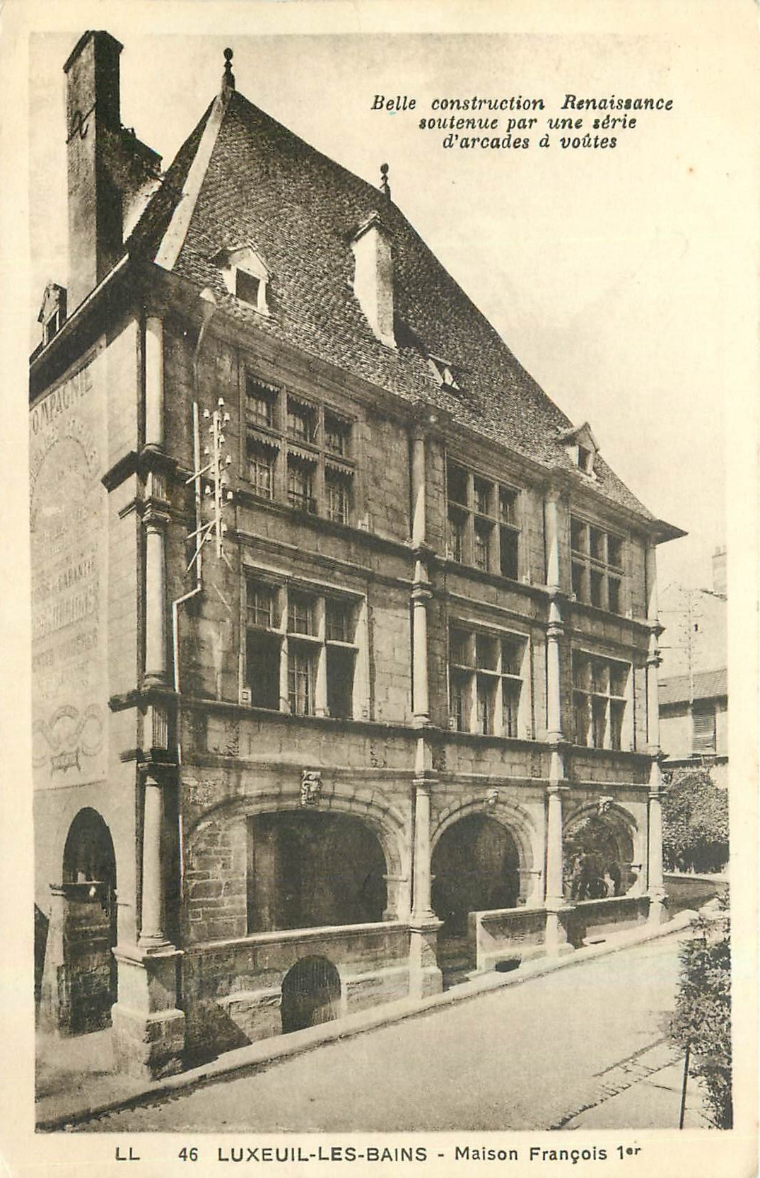 CPA Luxeuil les Bains Maison Francois I 