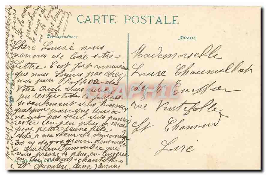 CPA Nice Cimiez Monument eleve en 1912 a la memoire de S M la Reine Victoria  — Verso