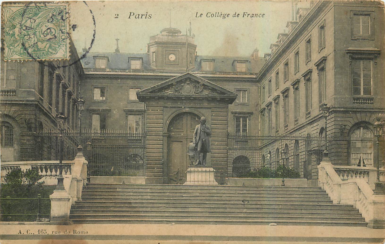 CPA Paris Le College de France 