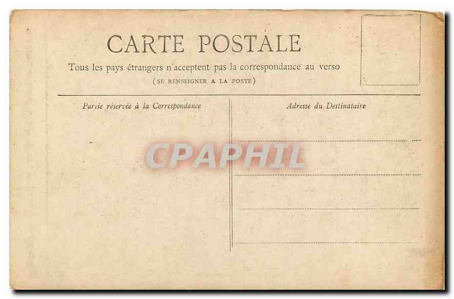 CPA Collection Petit Journal Paris Monument de Gambetta  — Rückseite