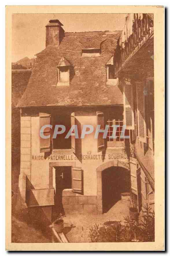 CPA Lourdes Maison Paternelle de Bernadette Soubirous 