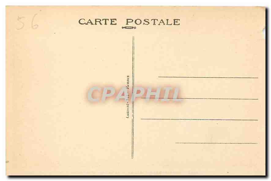 CPA Sainte Anne d'Auray Le Calvaire et le Cloitre  — Verso
