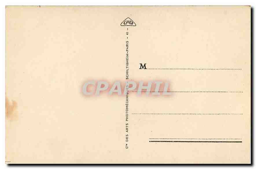 CPA Strasbourg Le Pont de Kehl  — Verso