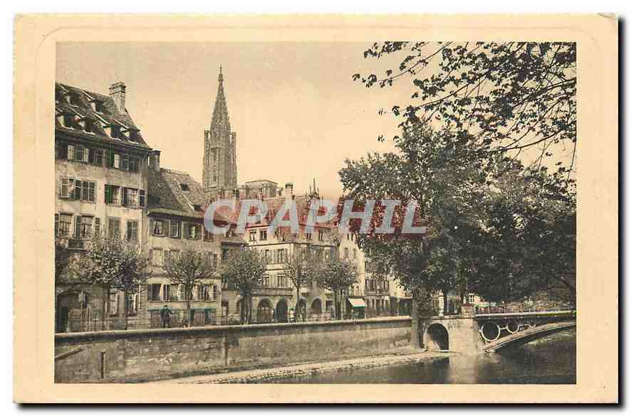 CPA Strasbourg Rue de la Douane 